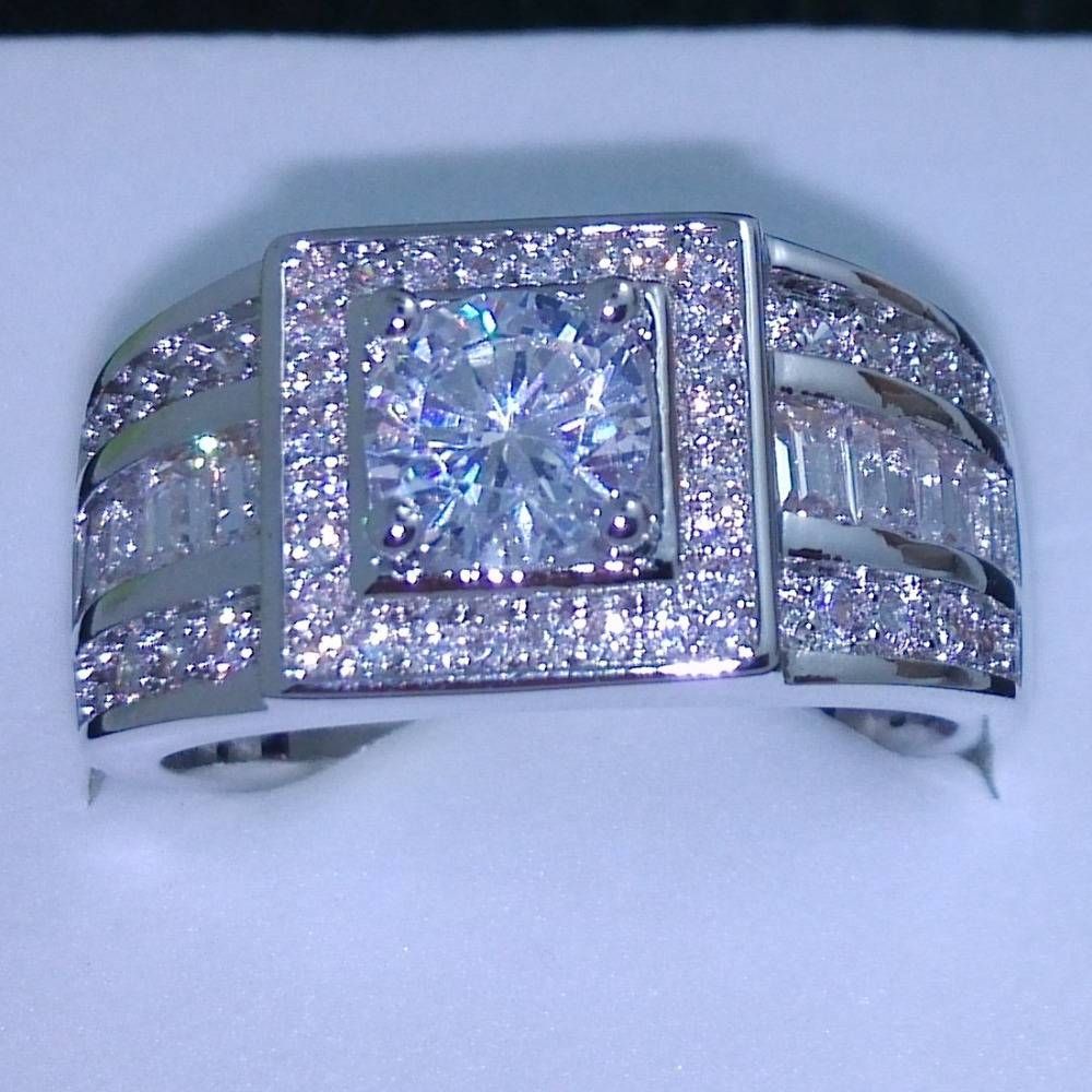 Online Get Cheap Mens Wedding Ring Designs  Aliexpress With Cheap Men&#039;s Diamond Wedding Bands (View 11 of 15)