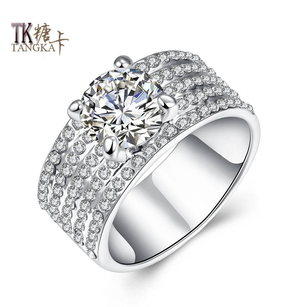 Online Get Cheap Modern Design Wedding Rings  Aliexpress For Modern Design Wedding Rings (View 1 of 15)