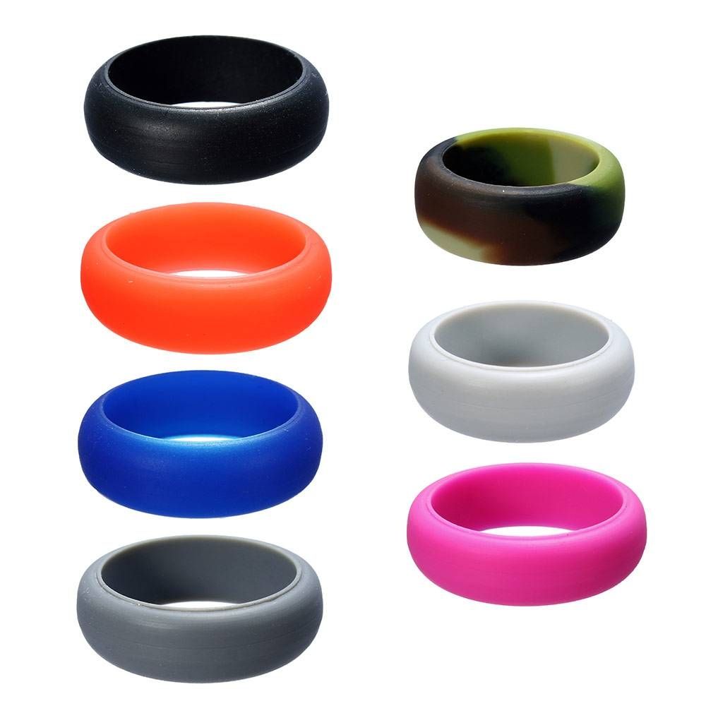 Online Get Cheap Rubber Wedding Band  Aliexpress | Alibaba Group Within Rubber Bands Wedding Bands (View 3 of 15)