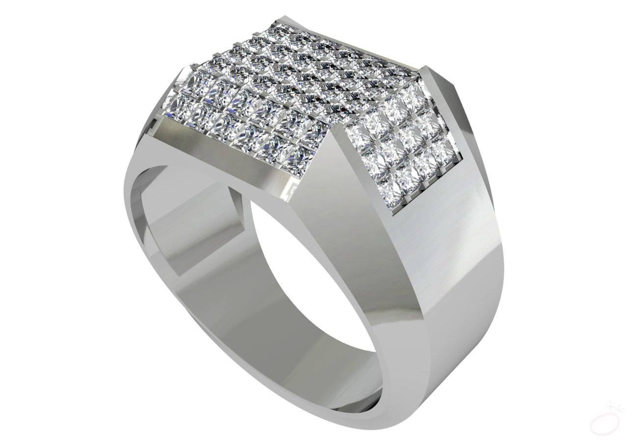 Orionz Jewels – Diamond Engagement Ring For Men | Platinum Ring With Engagements Rings For Men (View 1 of 15)