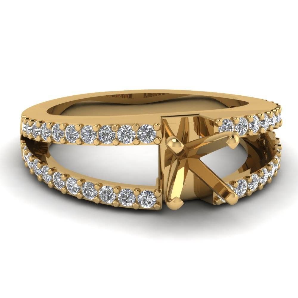 Popular Engagement Ring Settings | Fascinating Diamonds In Engagement Ring Settings Without Stones (View 6 of 15)