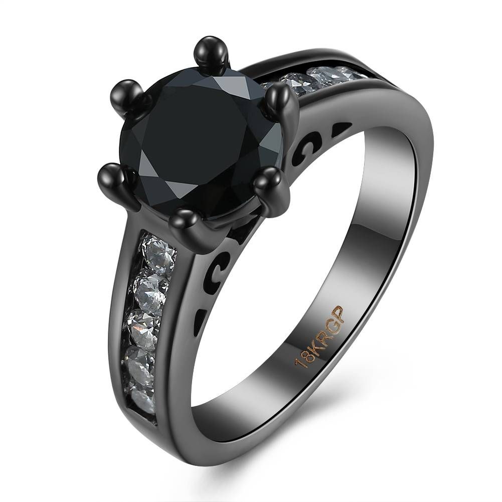 Popular Onyx Wedding Bands Buy Cheap Onyx Wedding Bands Lots From Regarding Black Onyx Wedding Bands (View 13 of 15)