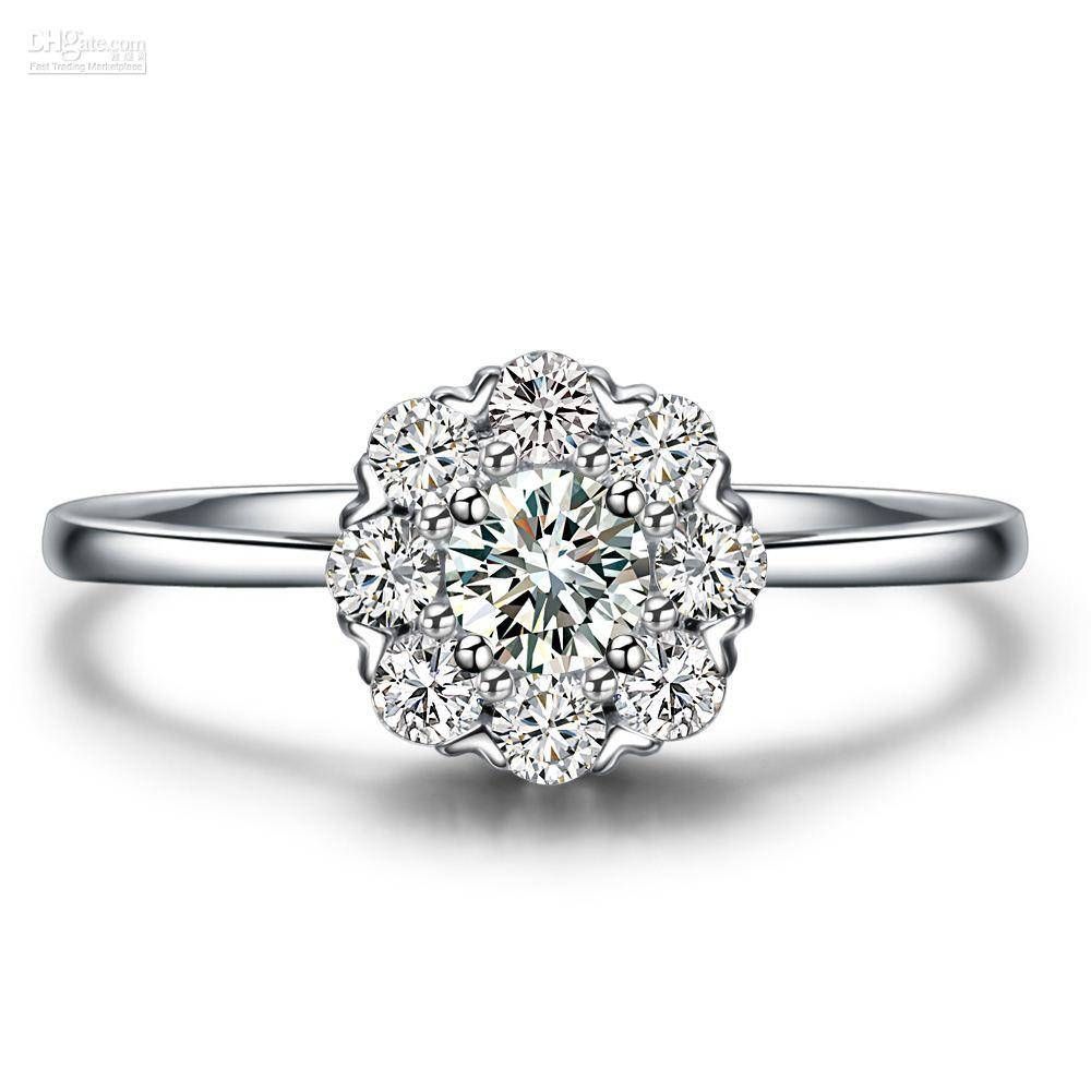 Real Diamond Engagement Rings – 9 – Wedding, Promise, Diamond For Real Diamond Wedding Rings (View 1 of 15)