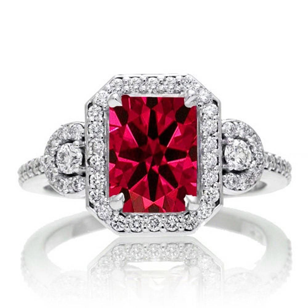 Ruby | Ruby Rings | Ruby Engagement Rings | Ruby Diamond Rings Within Ruby And Diamond Engagement Rings (View 11 of 15)