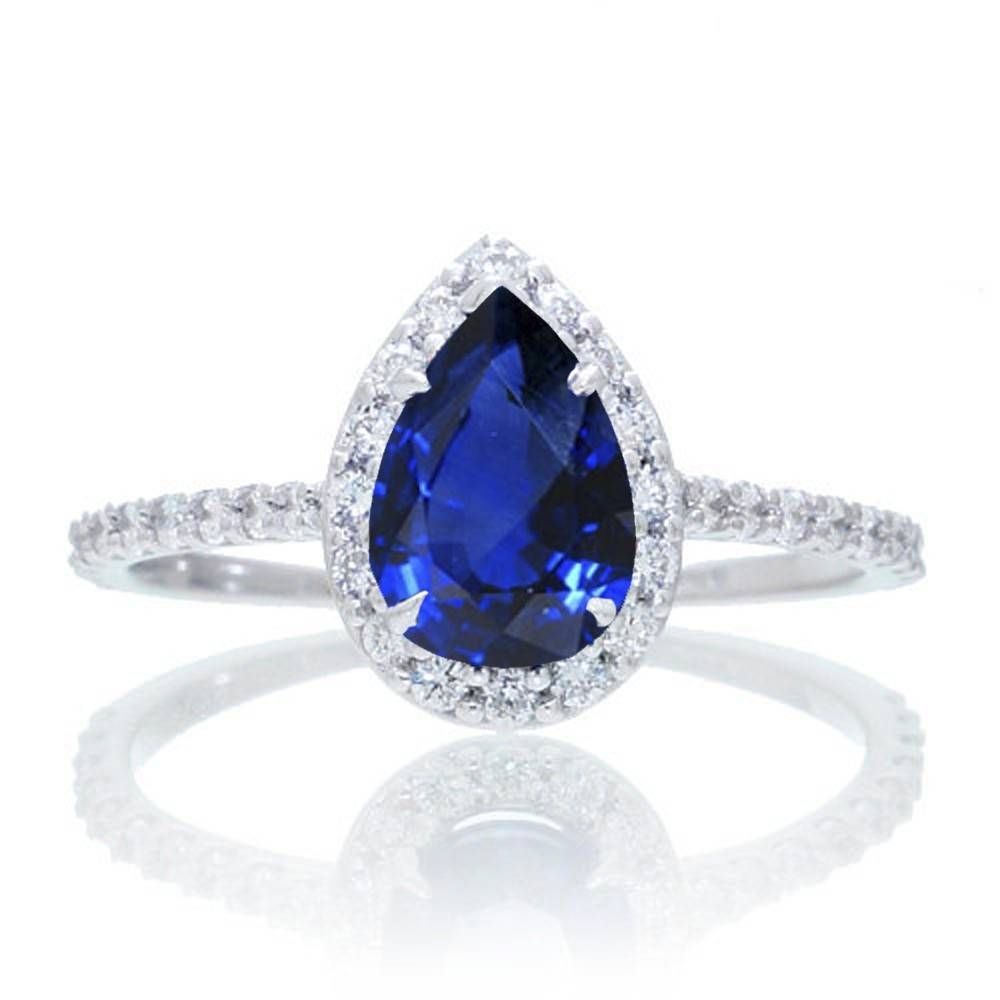Sapphire Engagement Ring (View 9 of 15)