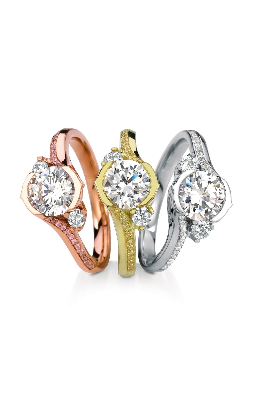 Shop Maevona A061 Lil C5 Engagement Ring | Benari Jewelers Pertaining To Scottish Engagement Rings (View 10 of 15)