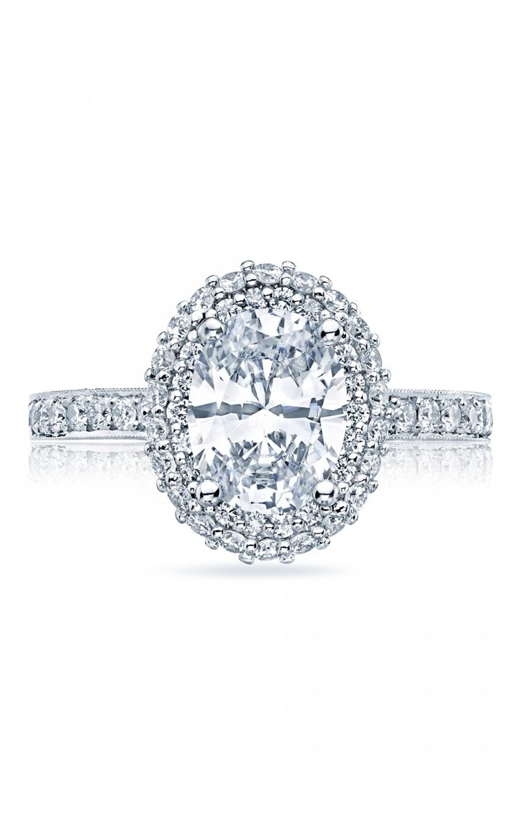 Tacori – Milgrain, Vintage Engagement Ring – Ht2522ov Throughout Feminine Engagement Rings (View 13 of 15)