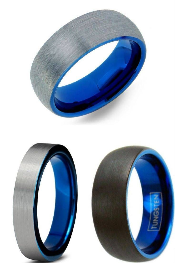 The 25+ Best Tungsten Wedding Bands Ideas On Pinterest | Men Inside Hammered Tungsten Men's Wedding Bands (View 6 of 15)