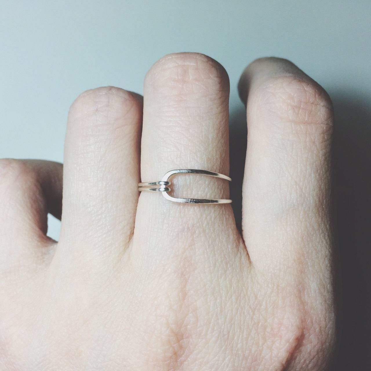 Tie The Knot Ring/knot Ring/minimalist/forget Me Not With Tie The Knot Engagement Rings (View 13 of 15)
