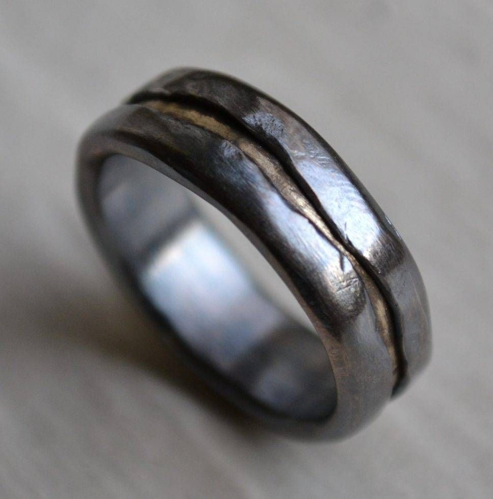 Wedding Rings : Awesome Wedding Rings For Guys Men S Wedding Bands Intended For Cool Wedding Bands For Guys (View 8 of 15)