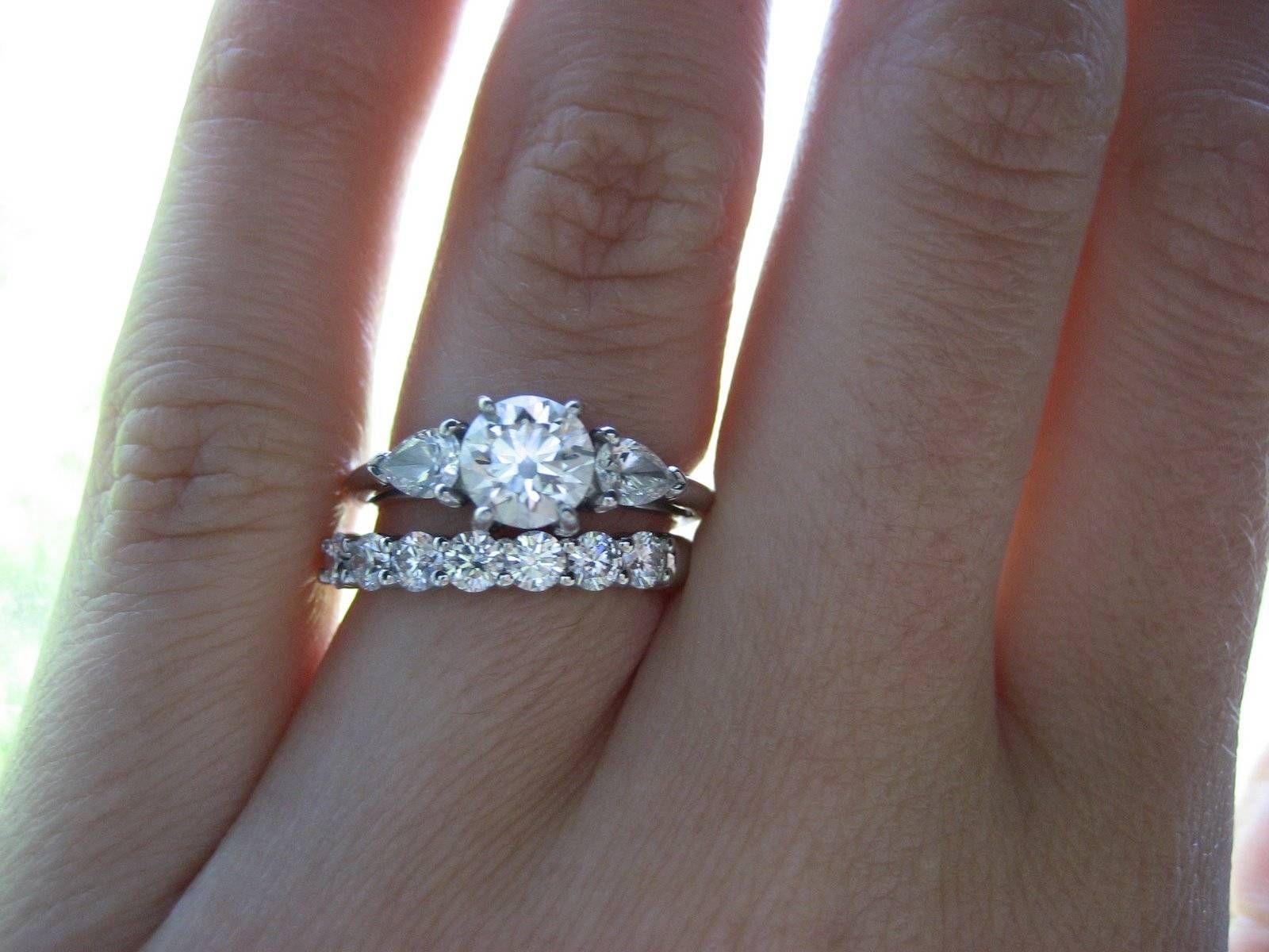 Wedding Rings : Engagement Bridal Set Rings Wedding Ring Set Ring Intended For Wedding Rings With Engagement Ring Sets (View 4 of 15)