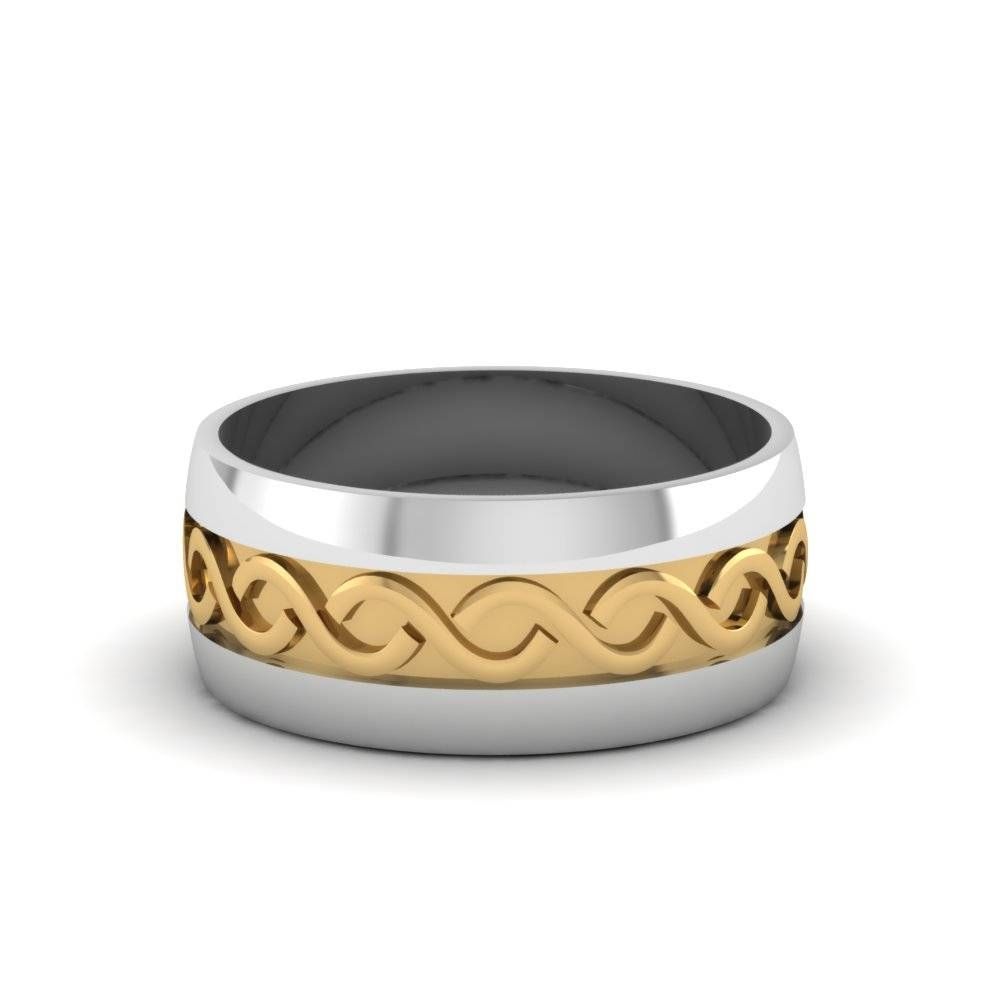 Wedding Rings : Engraved Wedding Band Platinum Engravable Wedding Within Engravable Men's Wedding Bands (View 2 of 15)