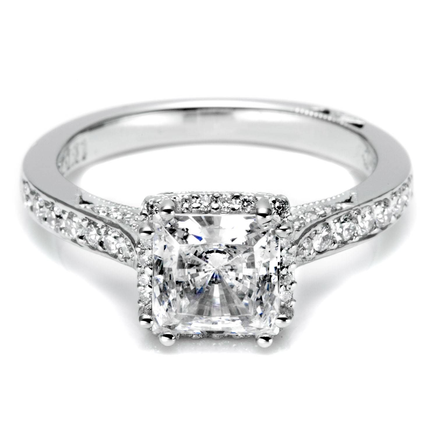 Wedding Rings For Women Princess Cut : Beautiful Princess Cut Throughout Princess Cut Diamond Wedding Rings For Women (View 15 of 15)
