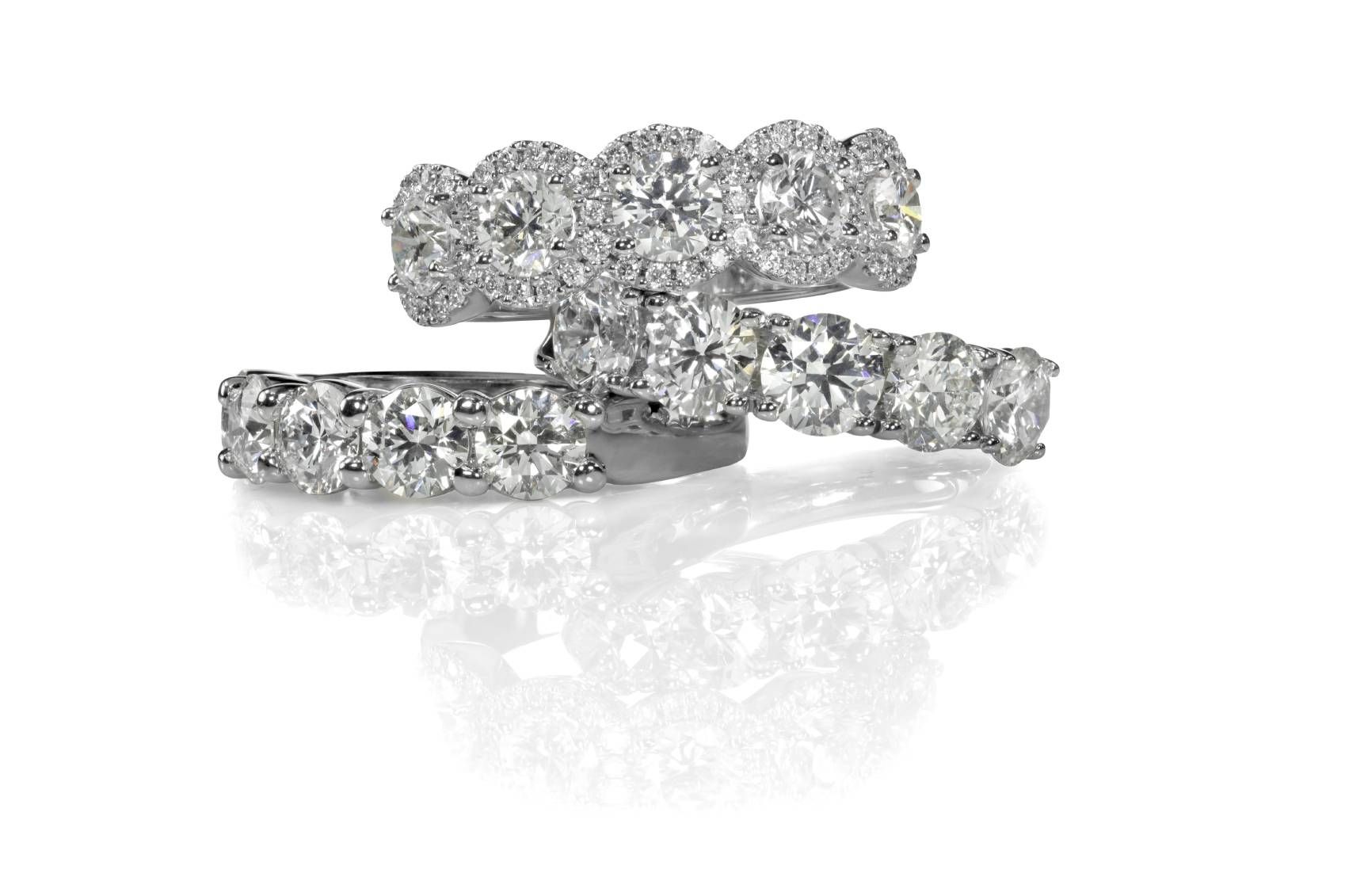 Wedding Rings – Imitation Diamond Eternity | My Faux Diamond With Fake Diamond Wedding Bands (View 3 of 15)
