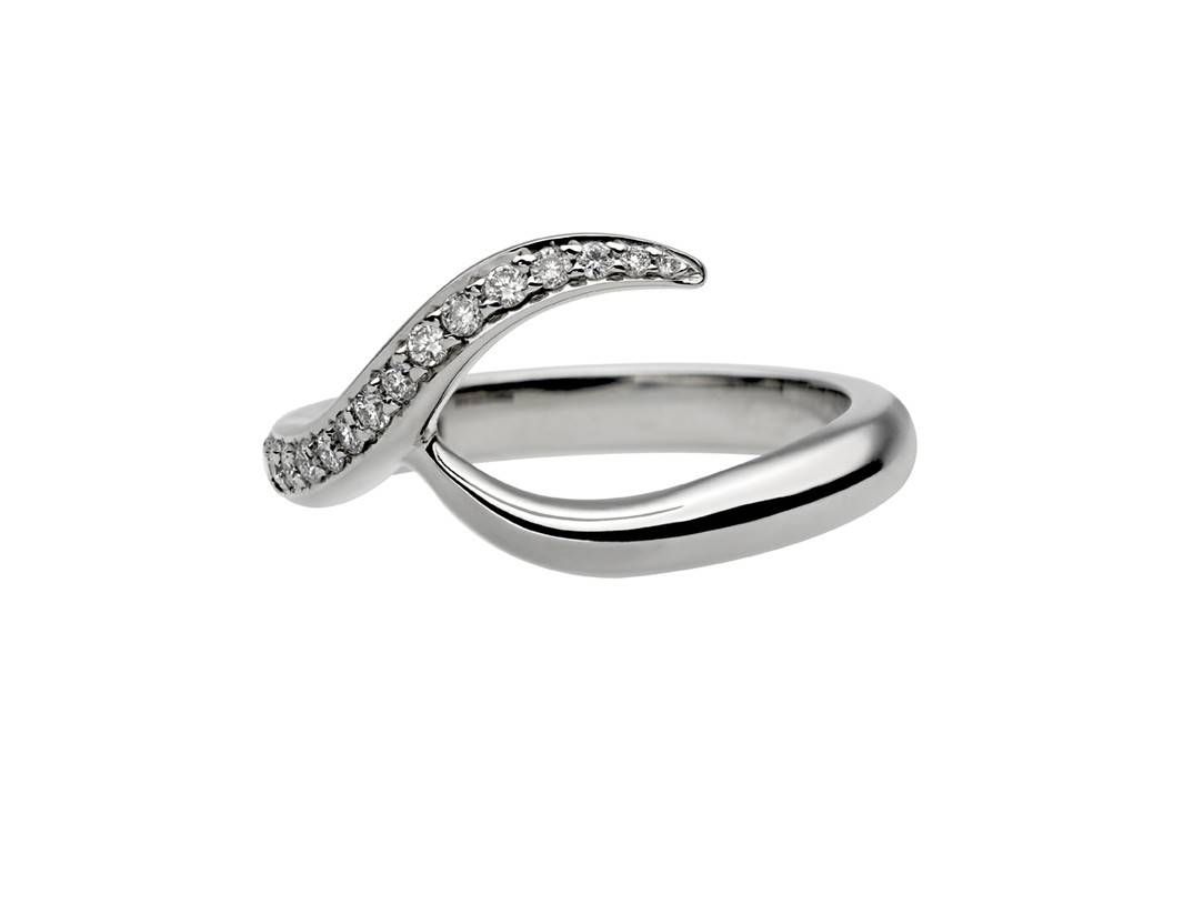Wedding Rings : Rose Gold Bridal Sets Engagement Ring Sets White In Interlocking Engagement Rings Wedding Band (View 14 of 15)