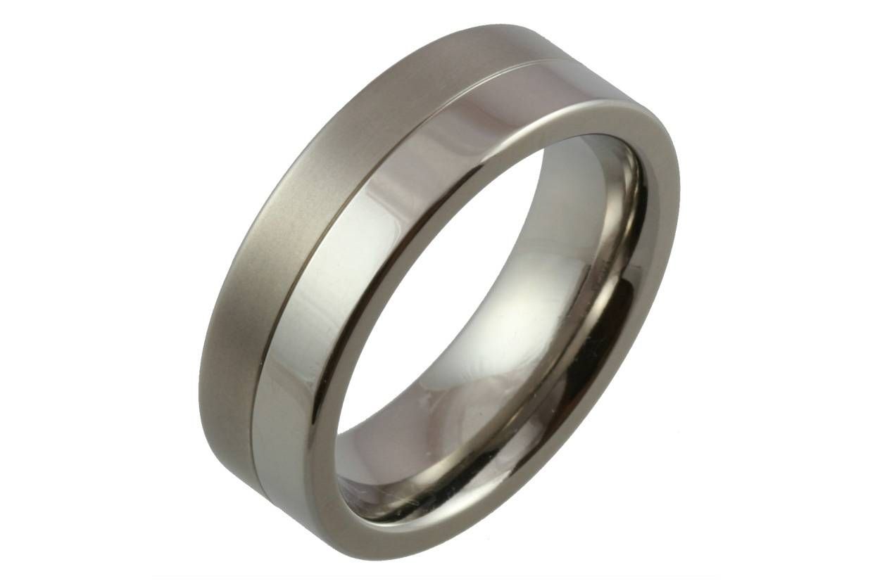 Wedding Rings : Titanium Wedding Rings With Black Diamonds The For Men&#039;s Titanium Wedding Bands With Diamonds (View 13 of 15)