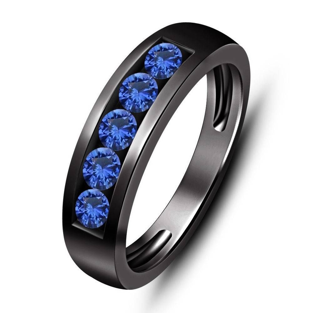 Wedding Rings : Tungsten Wedding Rings For Him Tungsten Wedding For Blue Wedding Bands For Him (View 14 of 15)