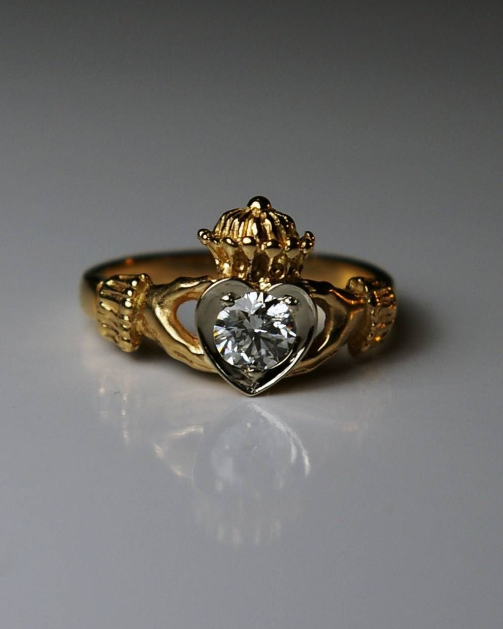 What Is A Claddagh Ring? For Claddagh Diamond Engagement Rings (View 14 of 15)