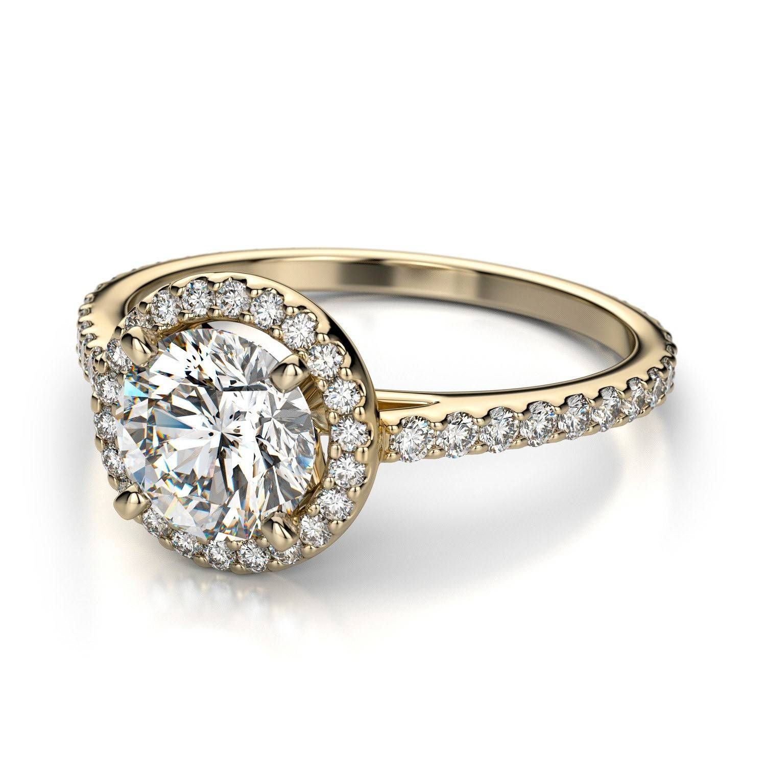 Yellow Gold Diamond Wedding Rings: More Than Beautiful | Ipunya In Gold Engagement And Wedding Rings (View 6 of 15)