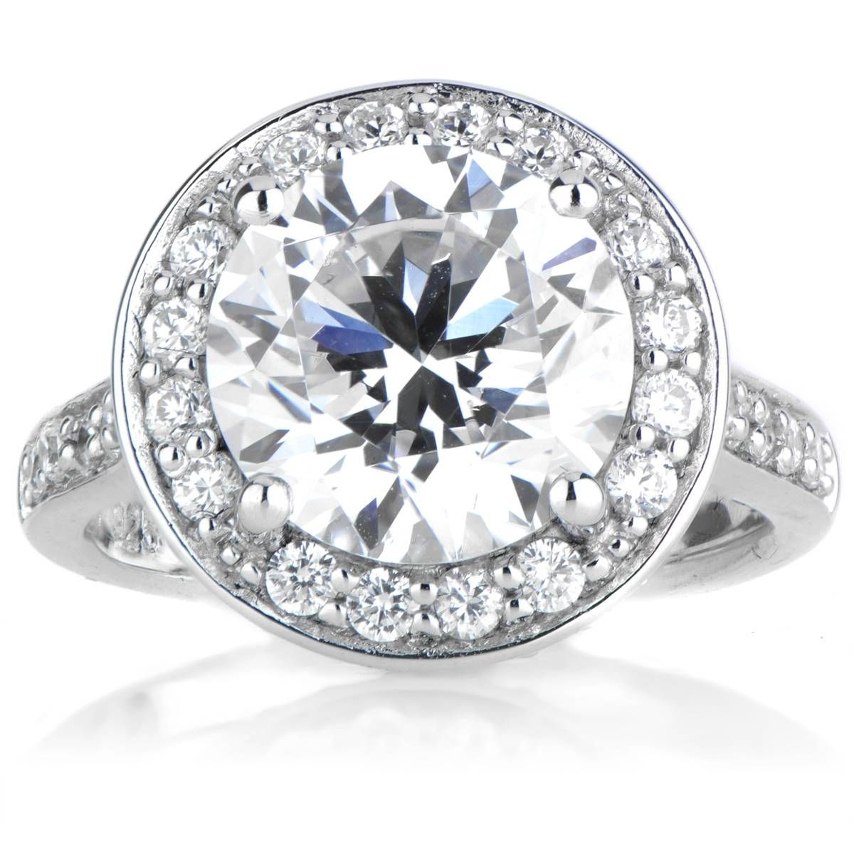 Zirconium Diamond Rings | Wedding, Promise, Diamond, Engagement In Cz Diamond Wedding Rings (View 10 of 15)