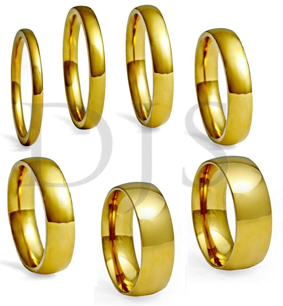 18k Engagement And Wedding Ring Sets | Ebay Within Most Recently Released 18k Gold Wedding Bands (View 10 of 15)