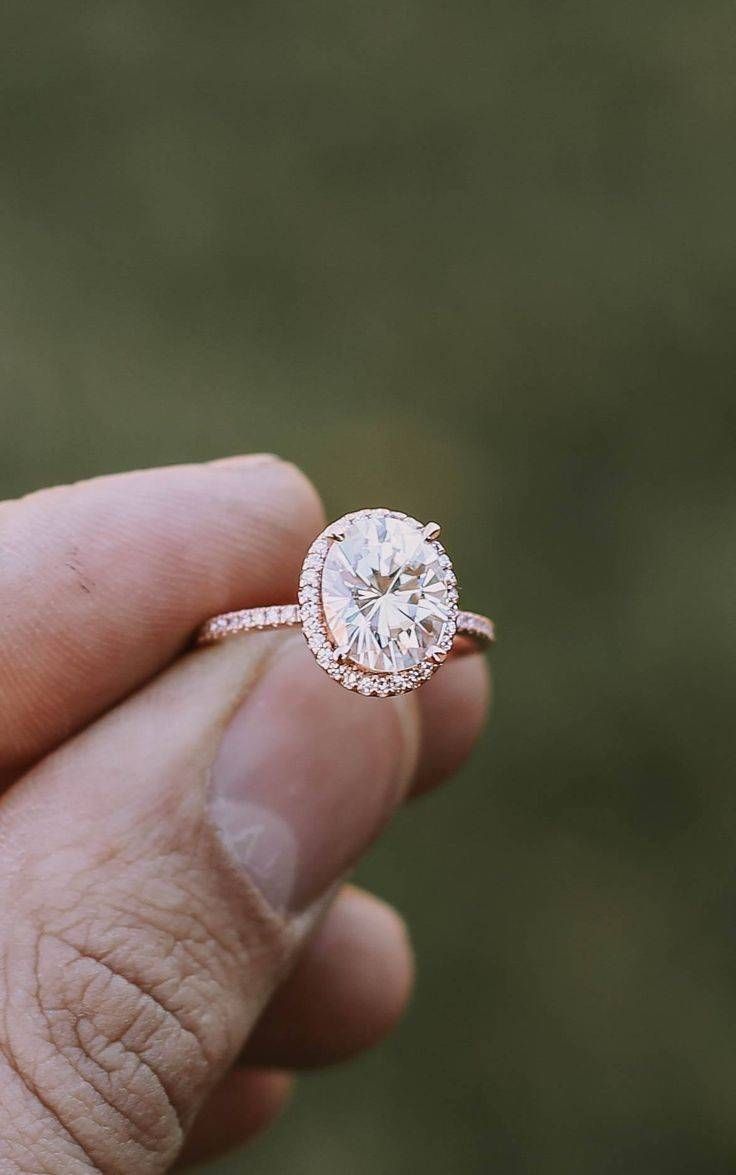 Best 25+ Oval Wedding Rings Ideas On Pinterest | Oval Engagement In Most Current Oval Diamond Engagement Rings And Wedding Bands (View 5 of 15)
