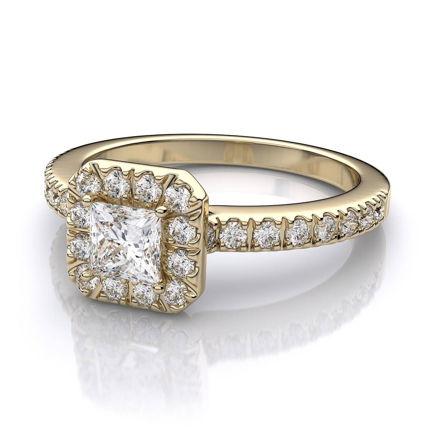 Buying Diamond Engagement Rings From Sylvie Collection With Regard To Embedded Diamond Engagement Rings (View 10 of 15)