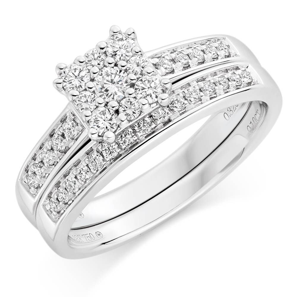 Download White Gold Wedding Ring Sets | Wedding Corners For White Gold Diamond Wedding Ring Sets (View 4 of 15)