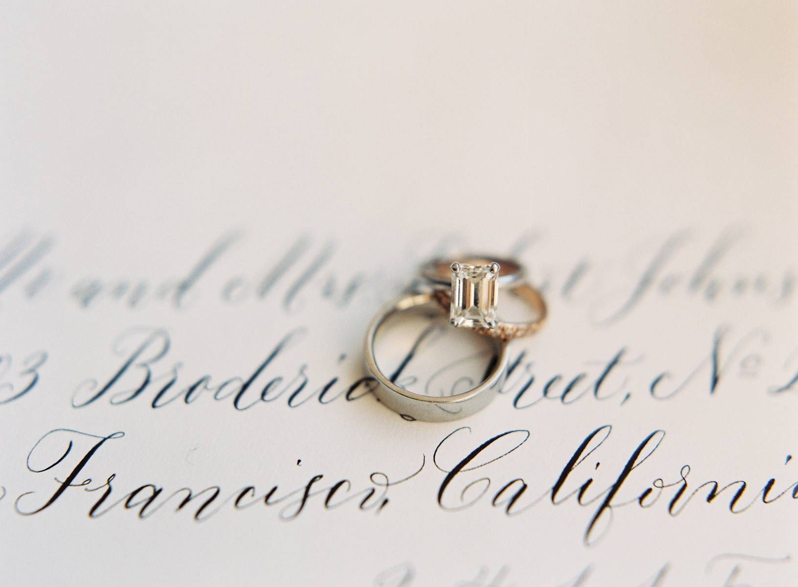 Elegant San Francisco Wedding At Bluxome Street Winery Snippet & Ink Within San Francisco Wedding Bands (View 12 of 15)