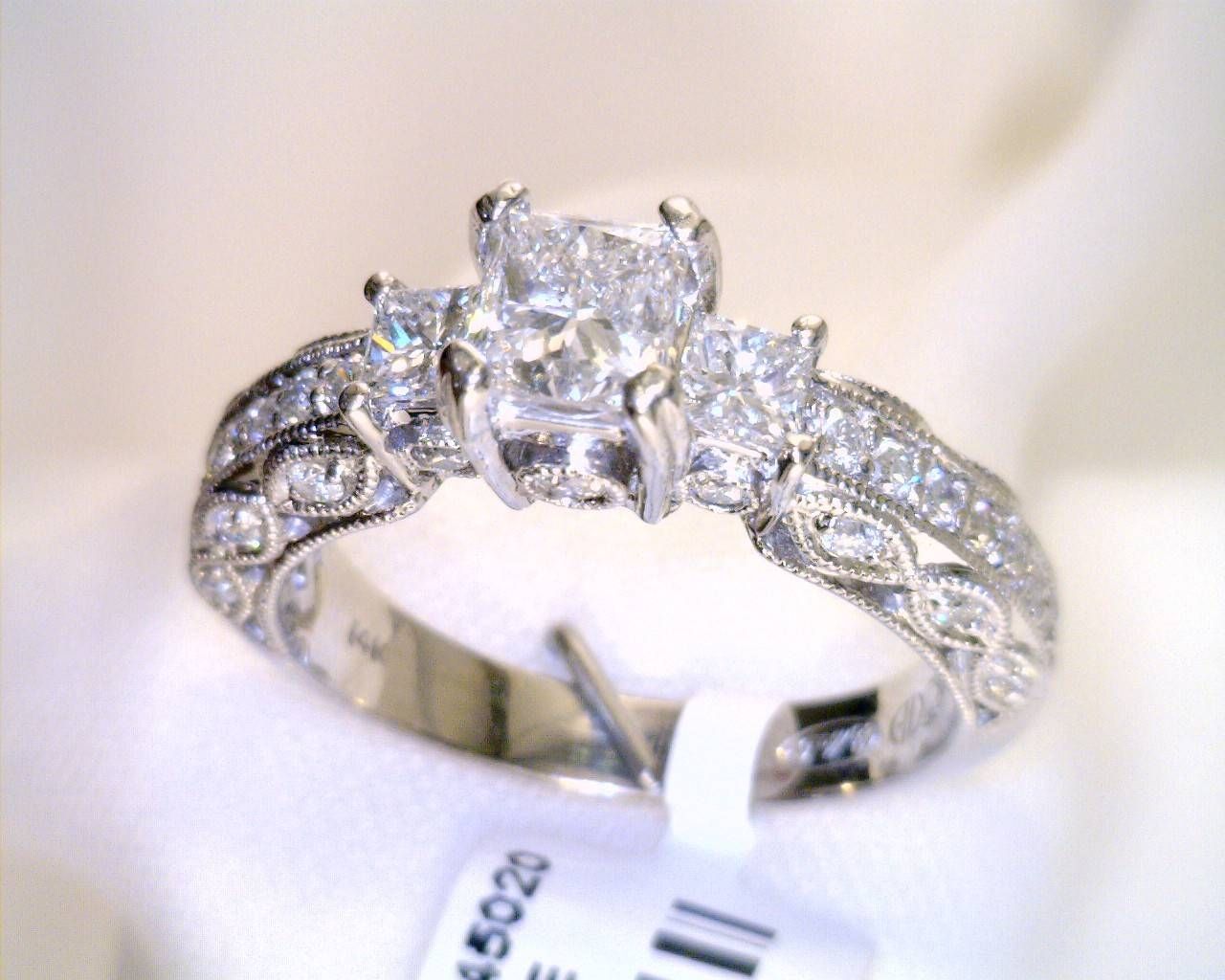 Estate Jewelry – Diamond & Engagement Rings – P.r (View 9 of 15)