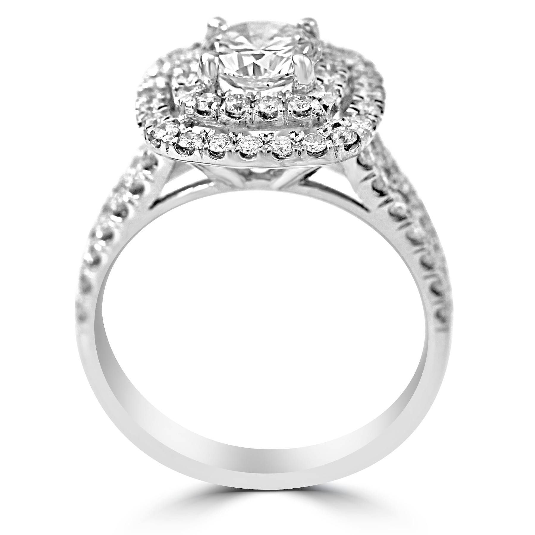 Jean Pierre Jewelers Within Round Cut Halo Engagement Rings (View 4 of 15)