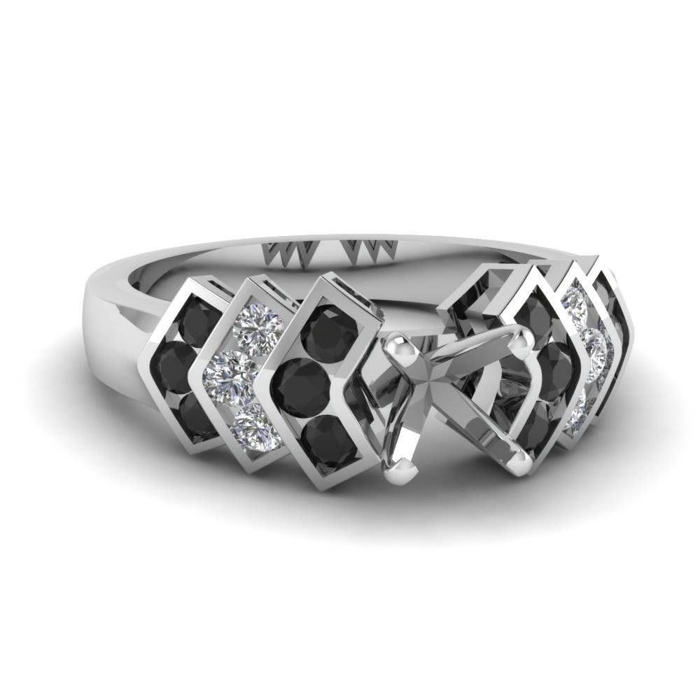 Know Designer Engagement Ring Setting Within Wedding Rings Settings Without Center Stone (View 4 of 15)
