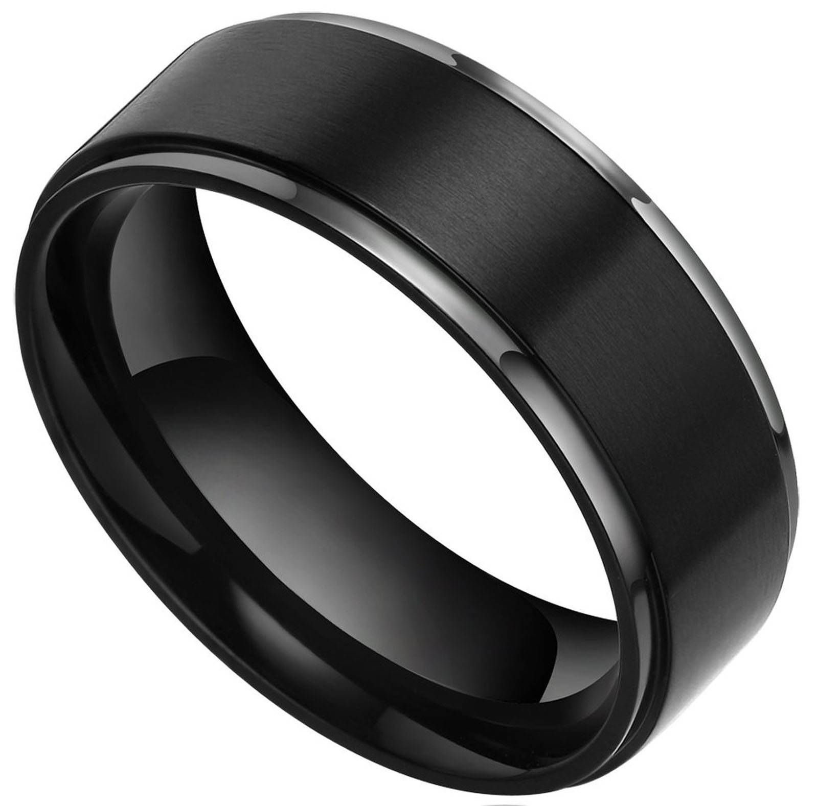 Ring Designs For Male Tags : Mens Wedding Rings Platinum Awesome Regarding Black Men Wedding Bands (View 2 of 15)
