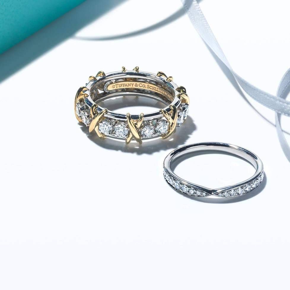 Shop Wedding Bands And Rings | Tiffany & Co. With Jewelry Wedding Bands (Photo 1 of 15)