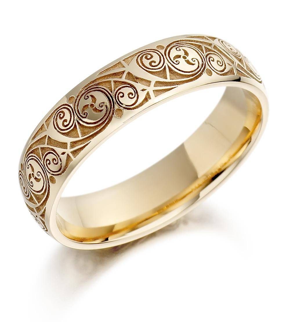 Unique Male Engagement Rings Tags : Men Wedding Rings Gold Hottest Intended For Male Gold Wedding Rings (View 1 of 15)