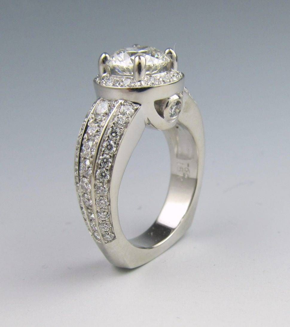 Wedding Rings : Custom Engagement Ring Settings Design Engagement Intended For Custom Designed Engagement Rings (View 14 of 15)