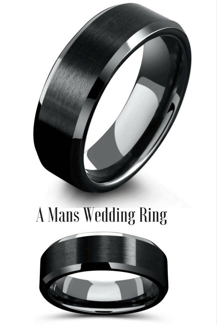 Wedding Rings : Mens Black Wedding Bands With Diamonds Wedding Inside Best And Newest Wedding Bands For Males (View 15 of 15)