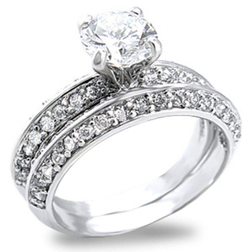 Wedding Rings : Two Piece Wedding Ring Sets Mens White Gold Inside Two Piece Wedding Rings (View 9 of 15)