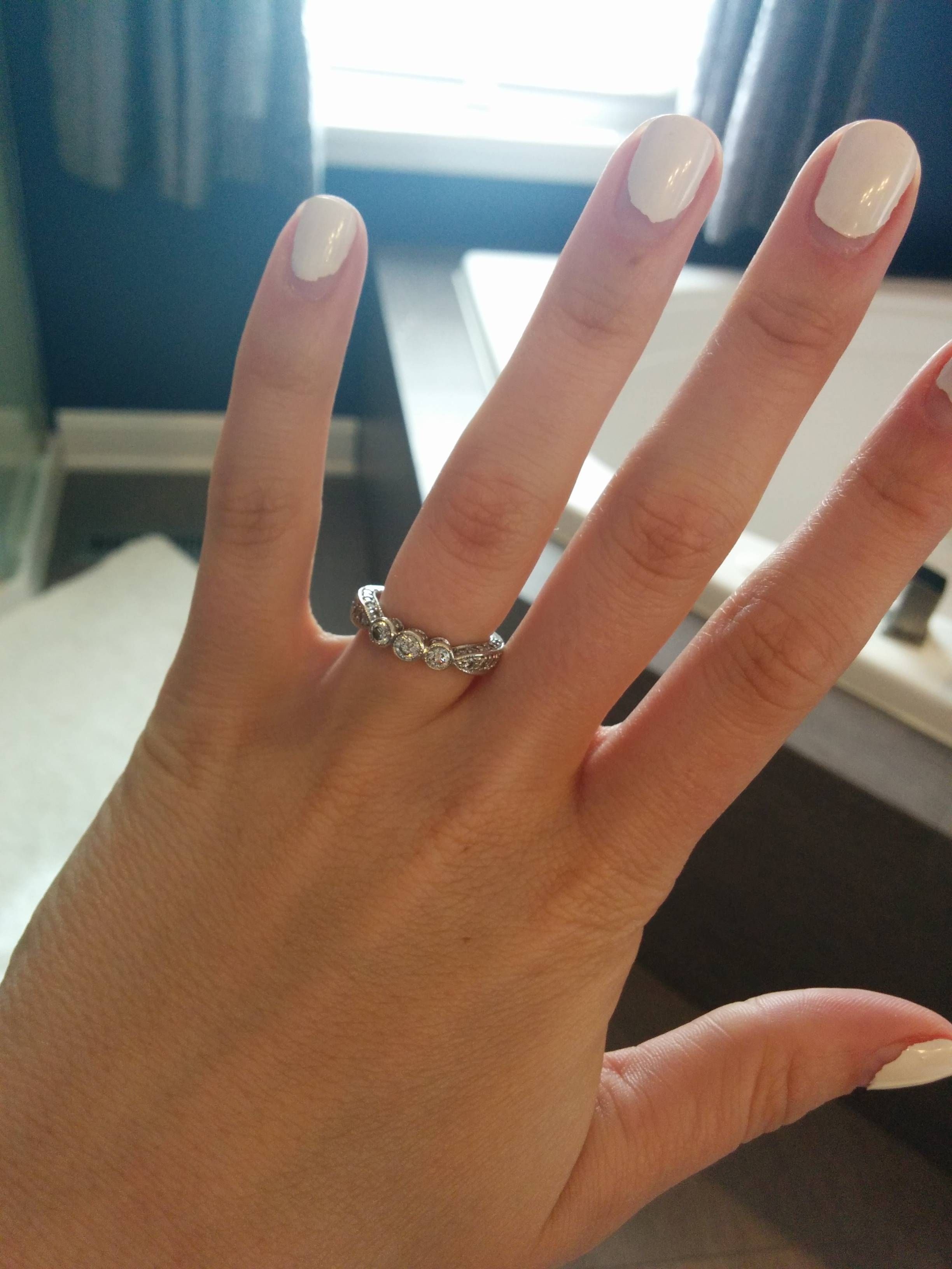 10th Anniversary Ring Upgrade Help! – Weddingbee Inside Most Current First Anniversary Rings (View 2 of 25)