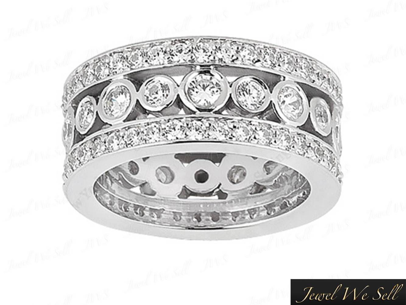 Anniversary Rings: Thick Anniversary Bands For Most Current Wide Band Diamond Anniversary Rings (View 17 of 25)