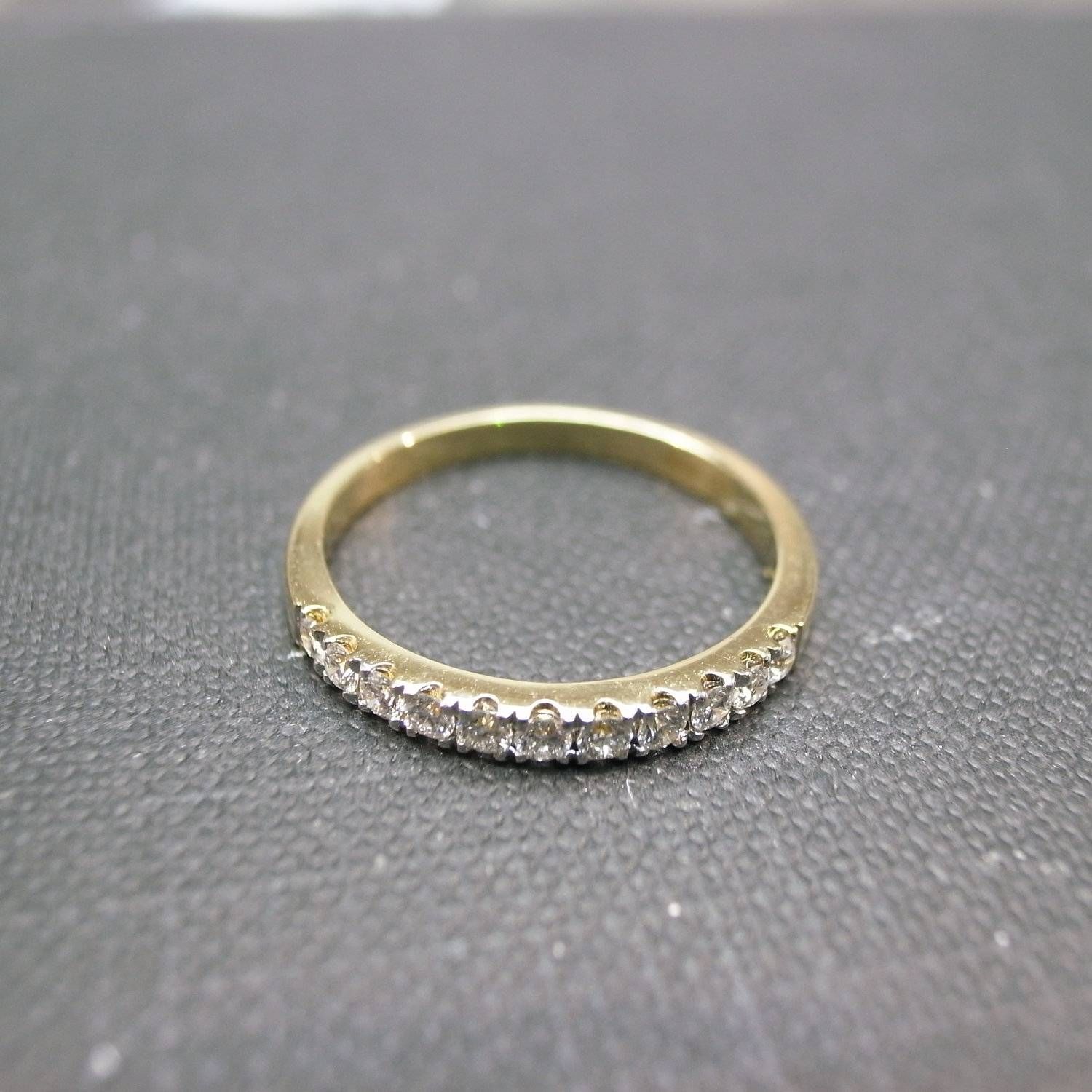 Custom Made Ring, Gold Diamond Bridal, Her Anniversary Ring, Women Within Most Popular Custom Made Anniversary Rings (Photo 25 of 25)