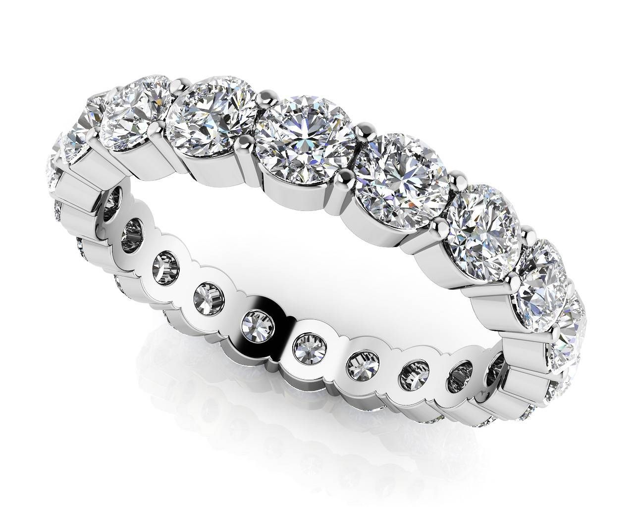 Design Your Own Diamond Anniversary Ring & Eternity Ring Inside Newest 10 Year Diamond Anniversary Rings (View 6 of 15)