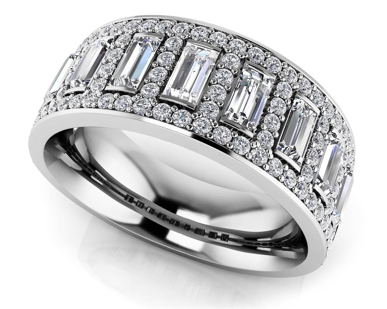 Design Your Own Diamond Anniversary Ring & Eternity Ring With Regard To Current Modern Anniversary Rings (View 9 of 25)