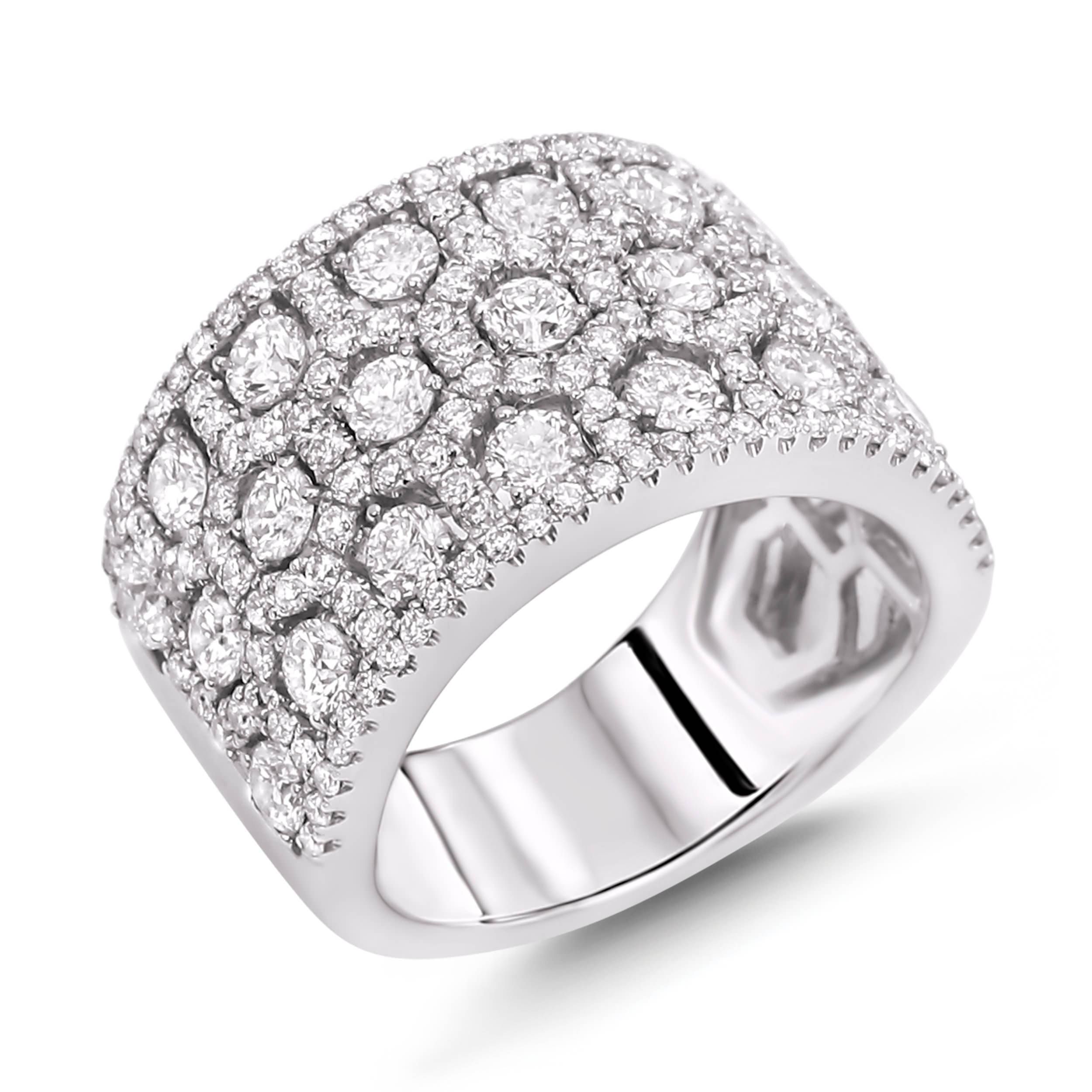 Diamond Anniversary Rings – Sgr828 – Anaya Fine Jewellery Collection Inside Latest Diamond Anniversary Rings (View 18 of 25)