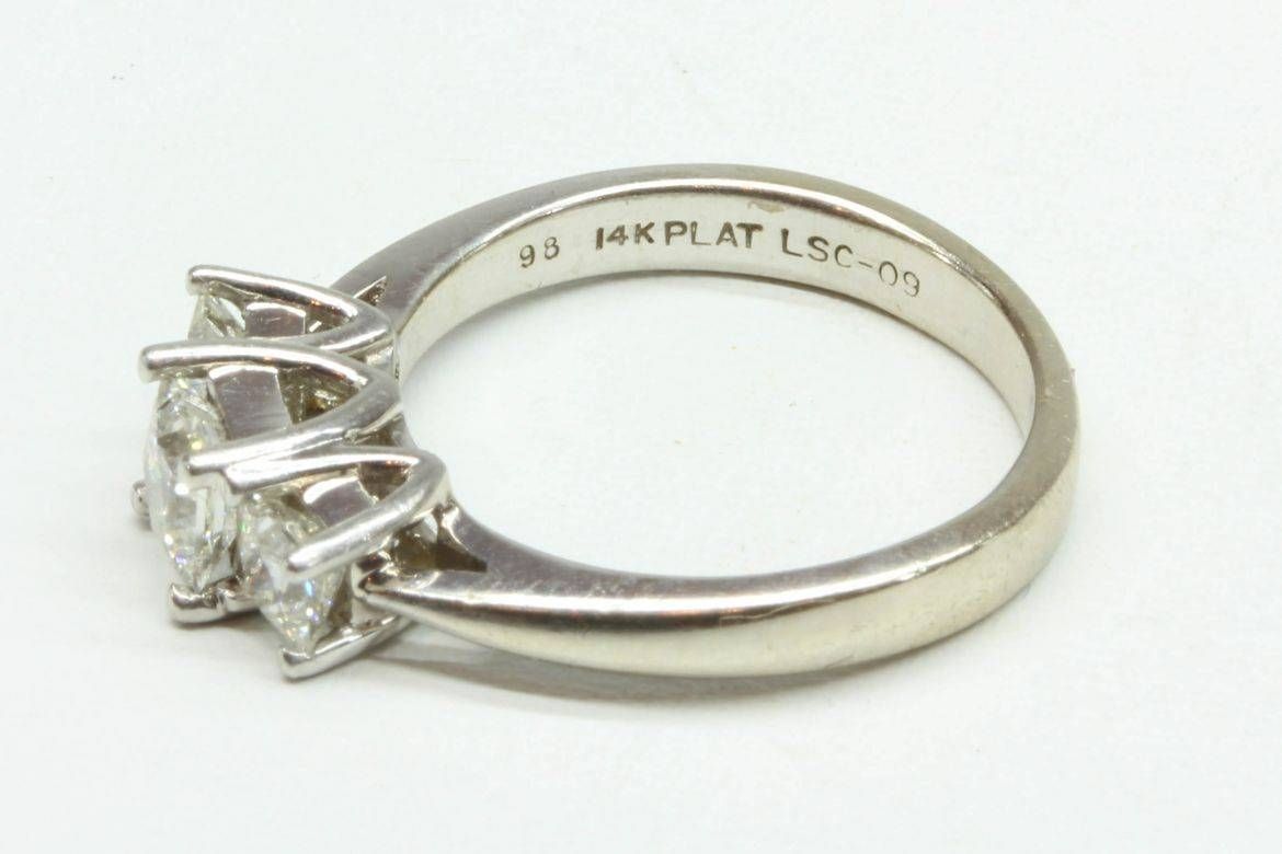Leo Diamond Anniversary Ring – 14k Platinum Regarding Most Current Platinum Diamond Anniversary Rings (View 8 of 25)