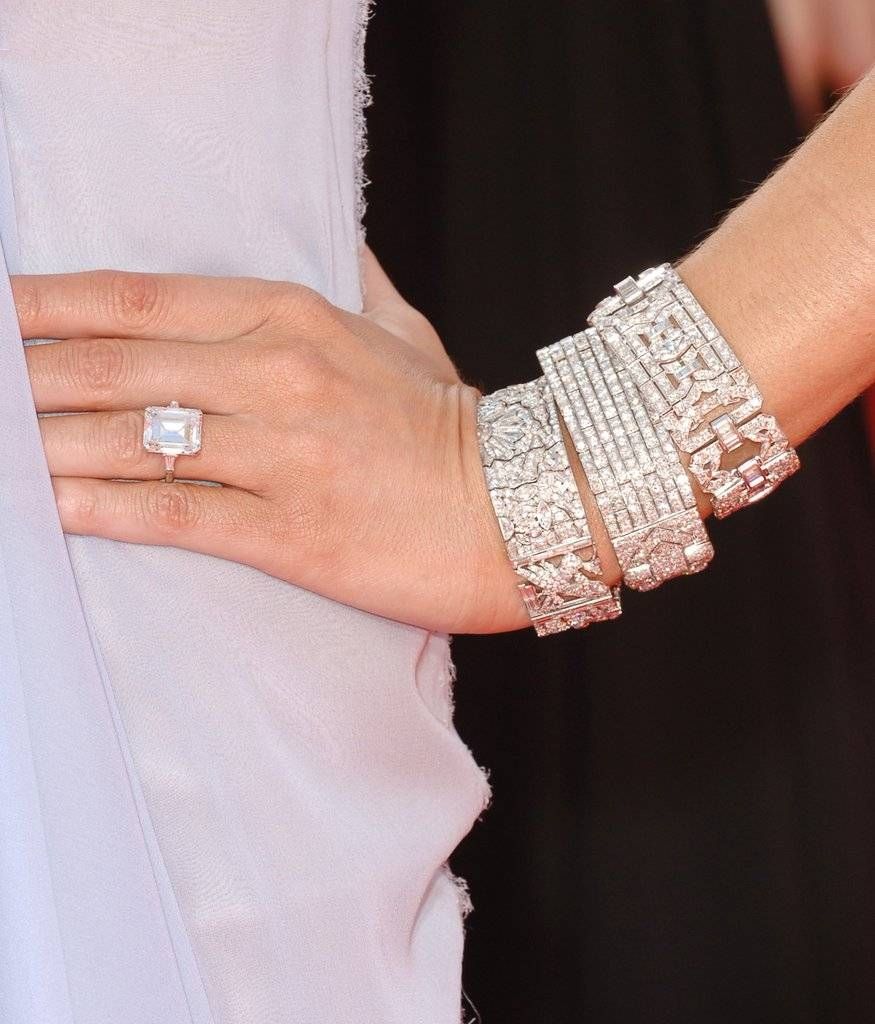 Melania Trump's 10 Year Anniversary Diamond Ring | Popsugar In Most Recent 25 Year Anniversary Rings (View 23 of 25)