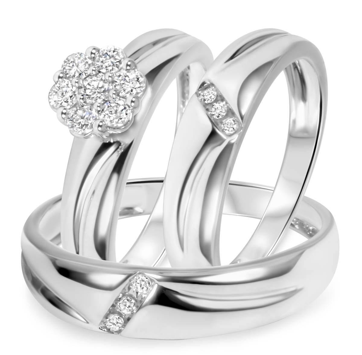 Rings : Anniversary Rings Garnet Ring Yellow Diamond Wedding Rings Regarding Current Anniversary Rings Sets (View 25 of 25)