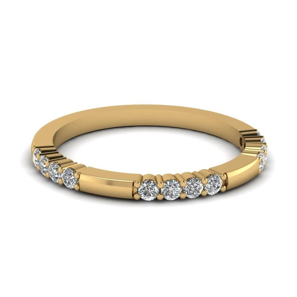 Top Best Selling 20 Diamond Bands Style – Fascinating Diamonds Pertaining To Recent Yellow Gold Diamond Anniversary Rings (View 8 of 25)