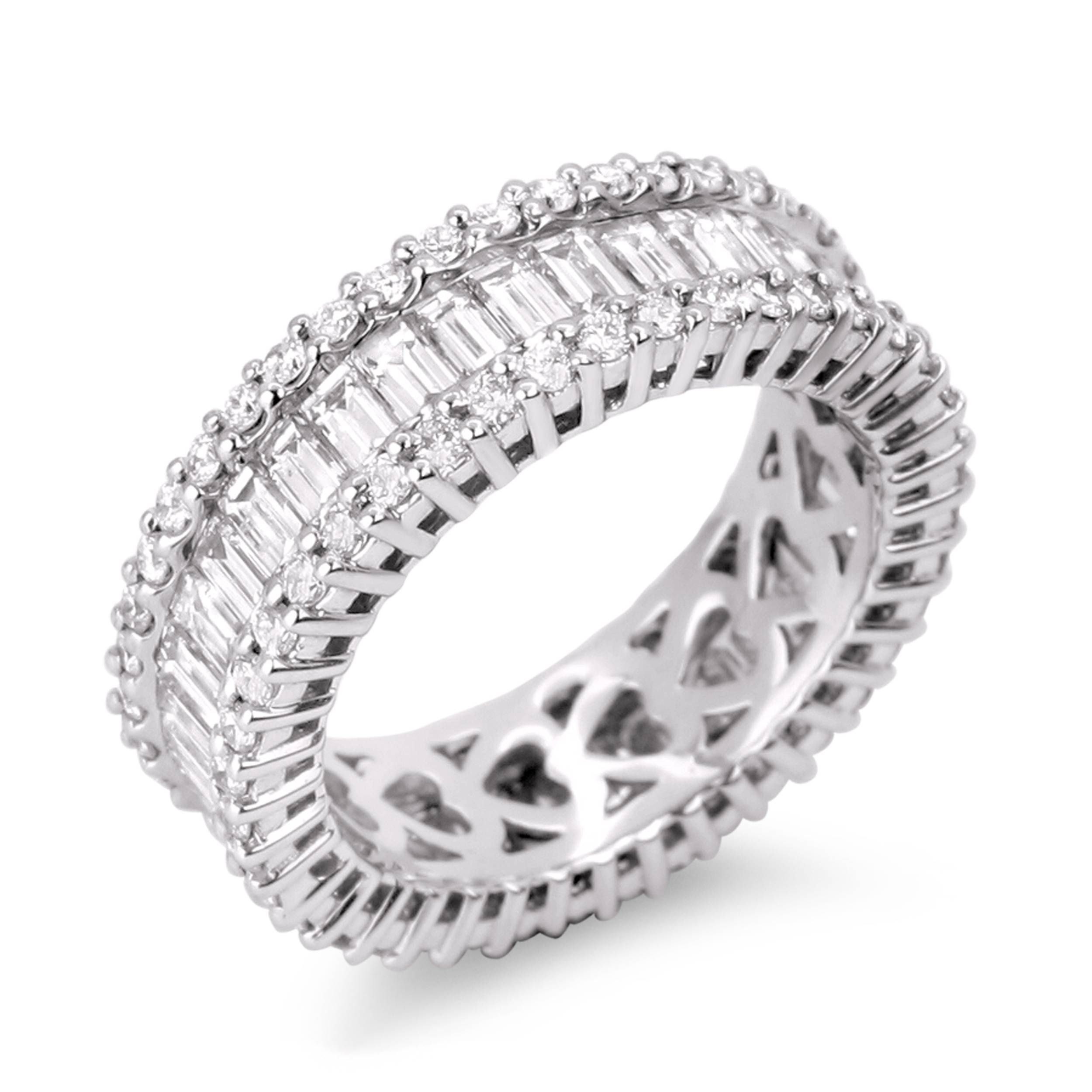 Wedding Anniversary Rings Diamonds | Wedding Ideas Inside Recent Diamond Wedding Anniversary Rings (View 24 of 25)