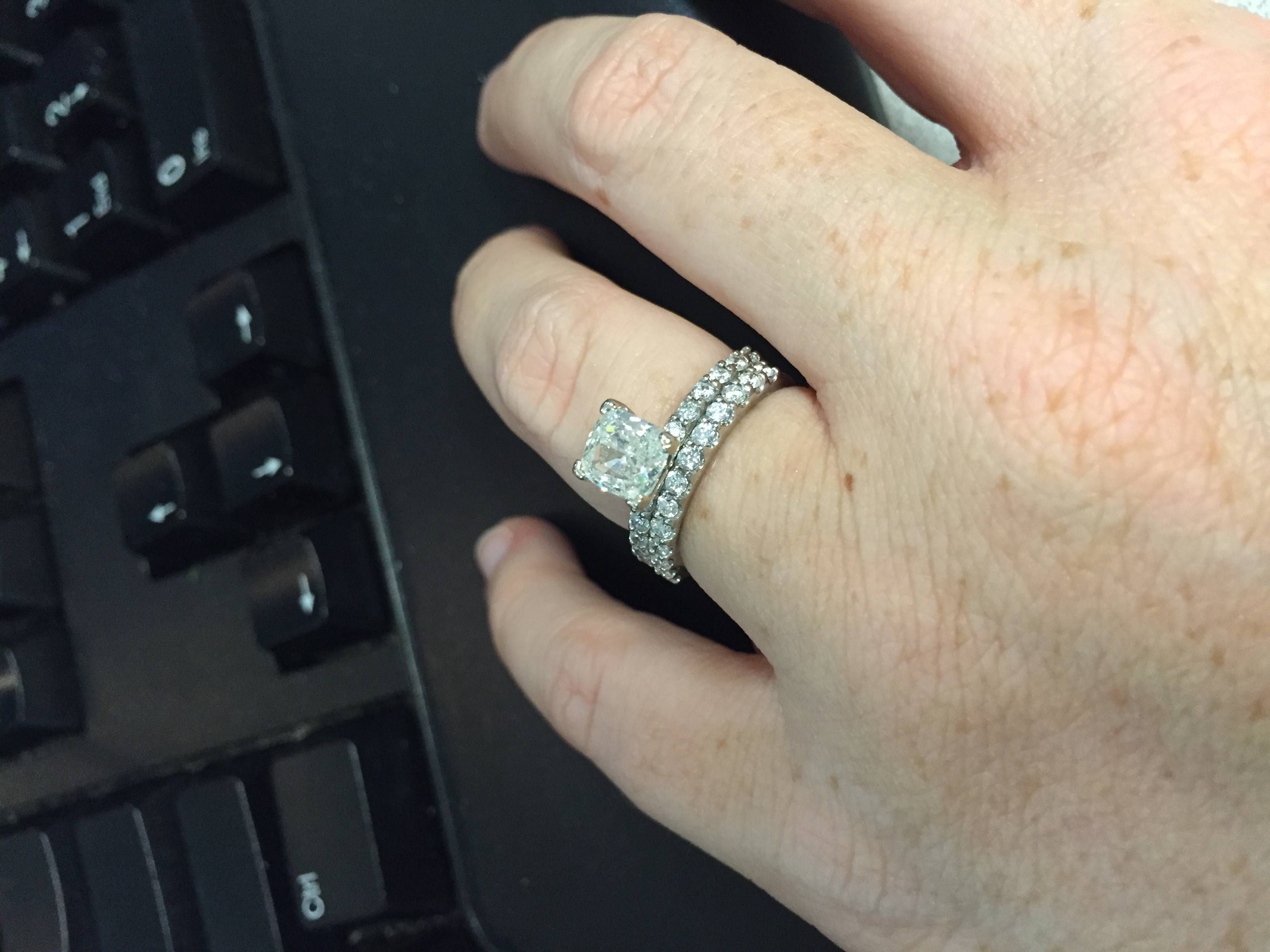 Wedding Band – Weddingbee With Most Popular 1 Year Anniversary Rings (View 13 of 15)